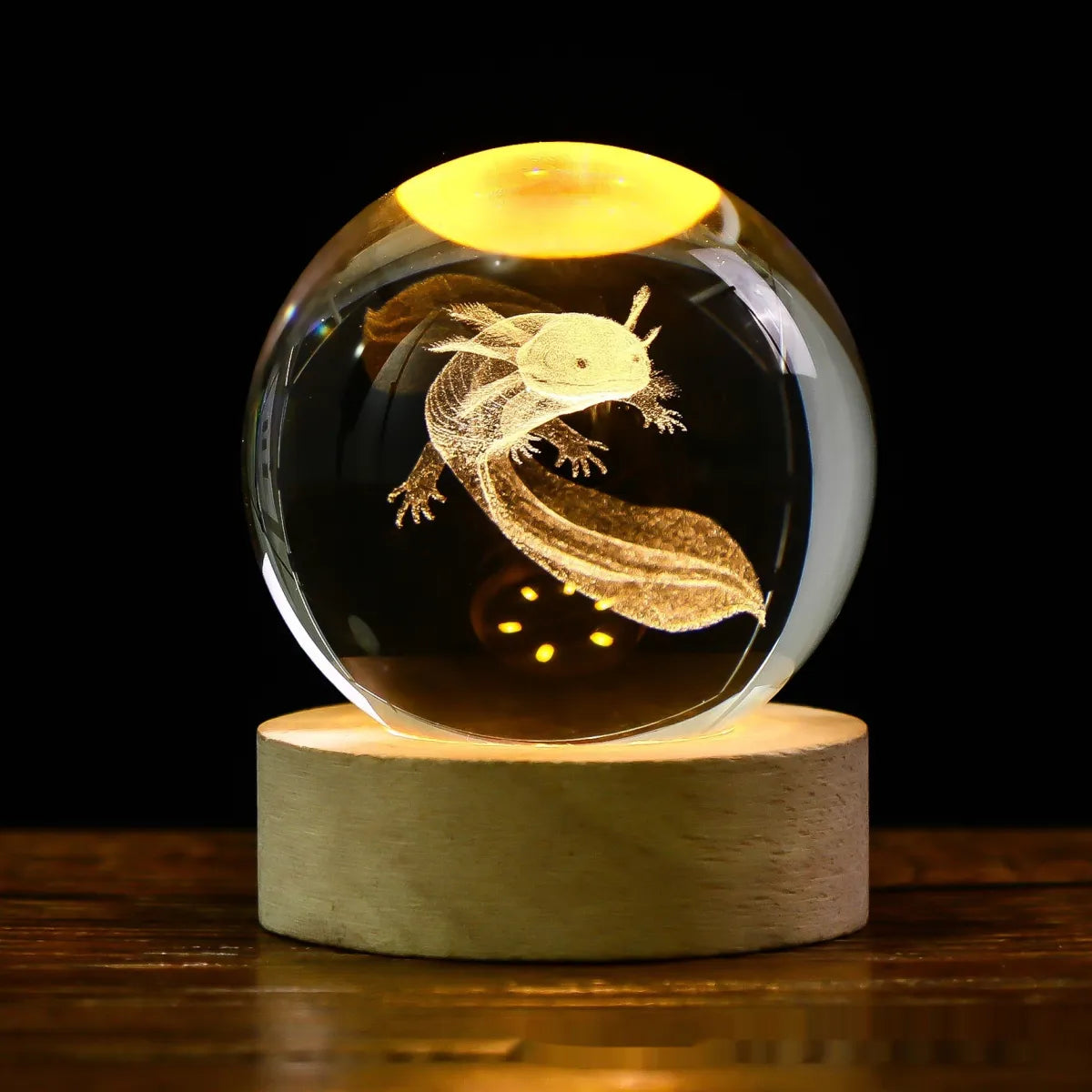 Boule de Cristal Lumineuse 3D