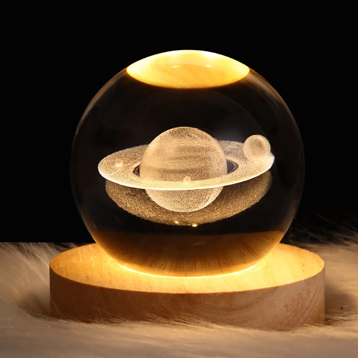 Boule de Cristal Lumineuse 3D