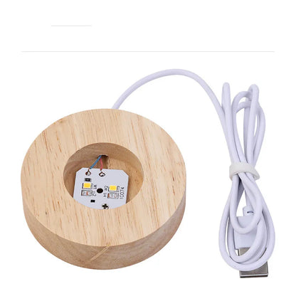 Boule de Cristal Lumineuse 3D